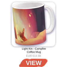 Light Kin - Campfire Coffee Mug