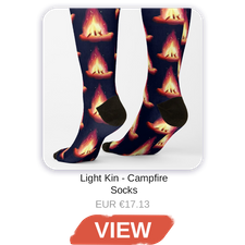 Light Kin - Campfire Socks