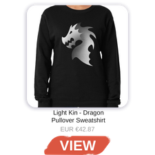 Light Kin - Dragon Pullover Sweatshirt